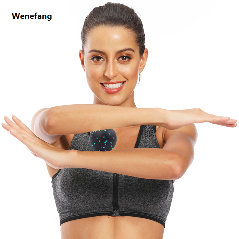 Wenefang EPP 8cm Peanut Balls Body Massage Fascia Ball High Density Muscle Fashion Relaxation Lacrosse Fitness Yoga Myofascia Ball Relieve Pain