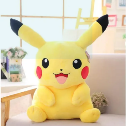 Gender: Unisex Features: Stuffed & Plush Figure 1: Pikachu Style: plush toy Pikachu Plush doll: Original Pokemon Plush Toys Toys For Kids: Christmas/New Year Birthday Gifts Size: 32cm