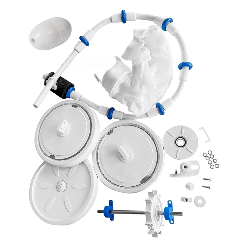 Pool Cleaner Rebuild Kit Compatible forPolaris 180 280 Includes Wheels, Tires, Shaft, Bearings, Bag, Hose