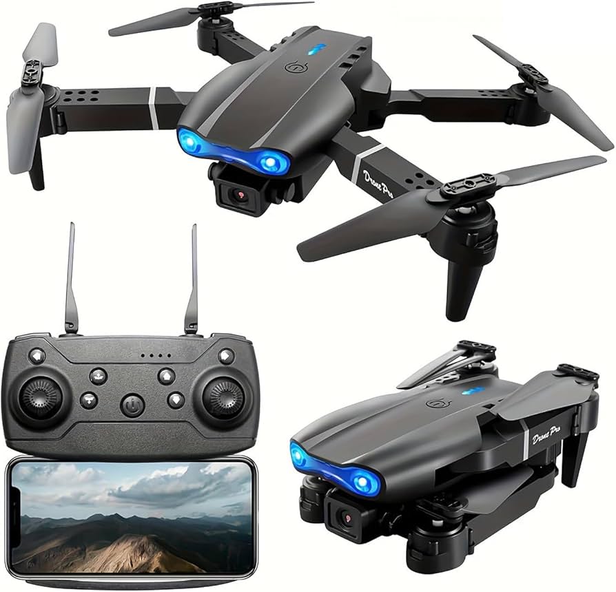E99 Pro Dronee with 4k Camera Foldable 1080P HD Dronee