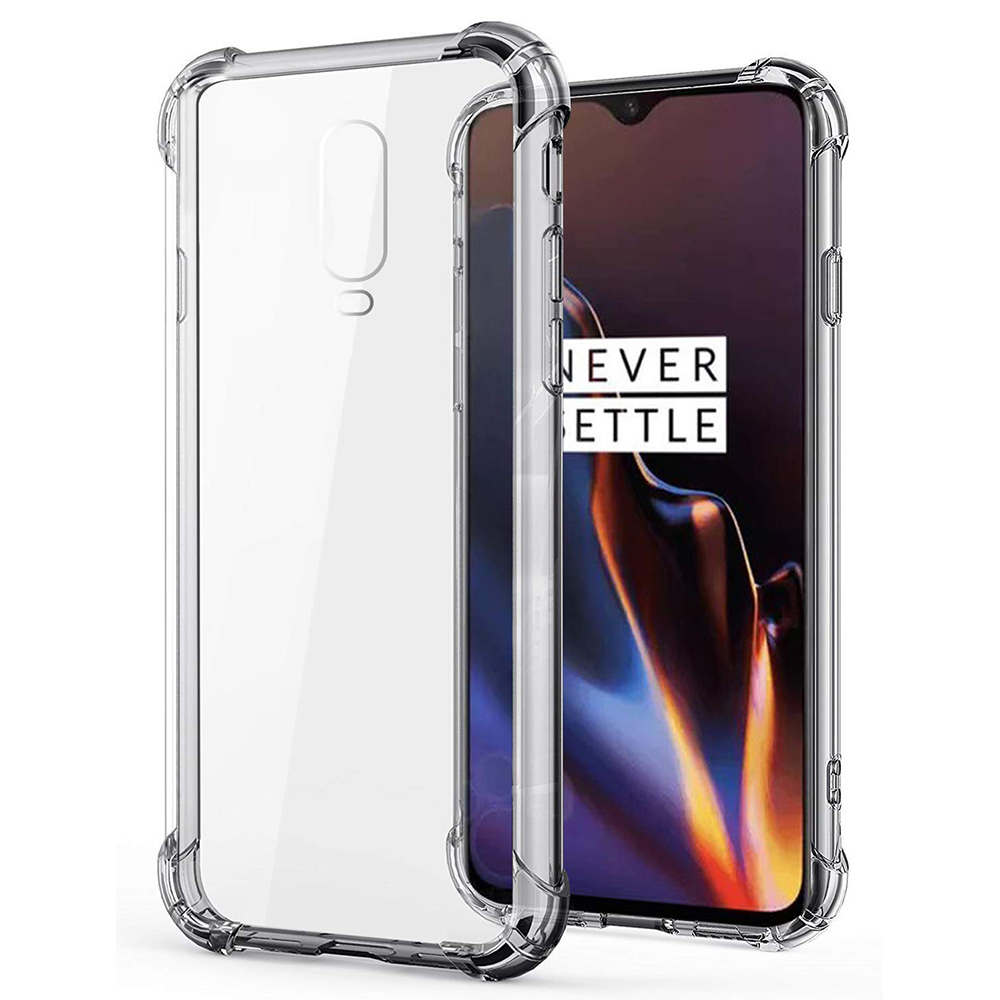 OnePlus 6t Clear Transparent Soft Tpu Cover Case