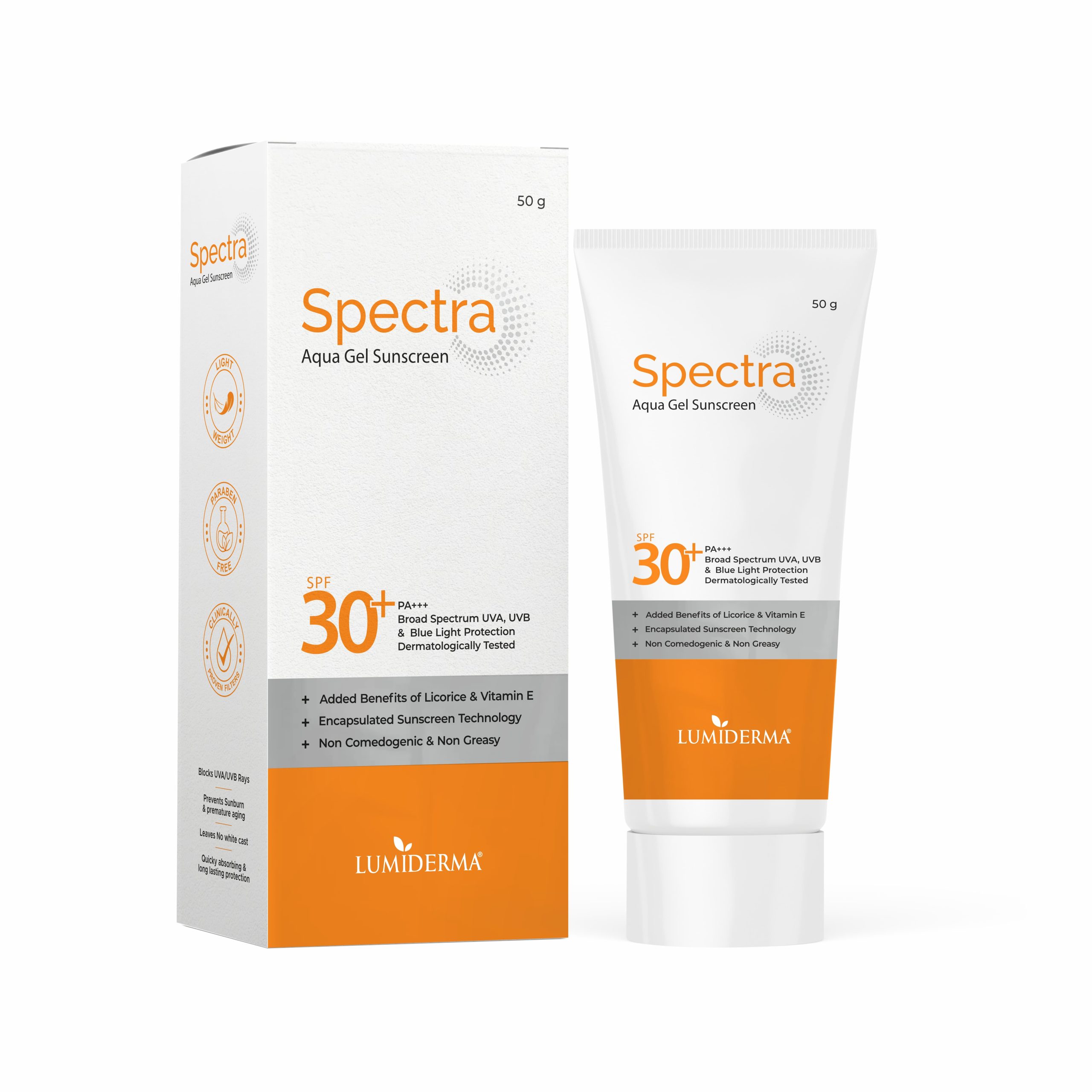 Spectra Aqua Gel Sunscreen SPF 30+