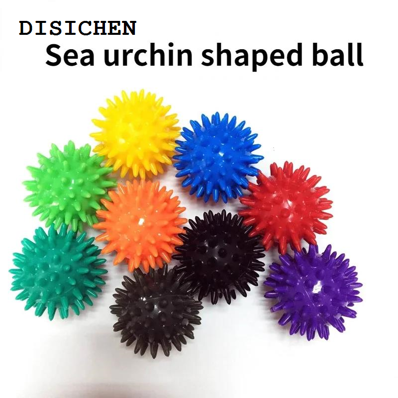 DISICHEN High Quality 6cm Balls Massage Ball Trigger Point Sport Fitness Hand Foot Pain Relief Plantar Hedgehog Fasciitis Reliever Foot Body Massager