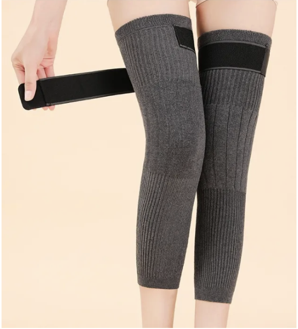 Knee Warmer With Belt ,Warm Relief Knee Pads - 1 pair