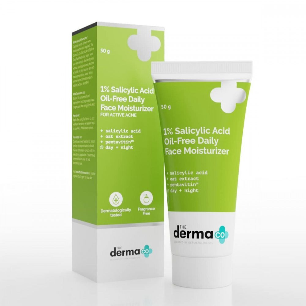 Derma Co.1% Salicylic Acid Oil-Free Face Moisturizer - 50gm