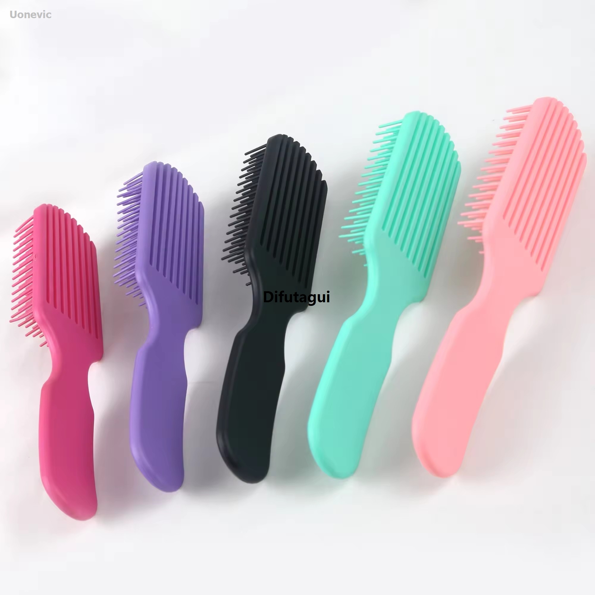 Difutagui African American curly hair moisture not High Quality New dry dense long hair tangle hair comb