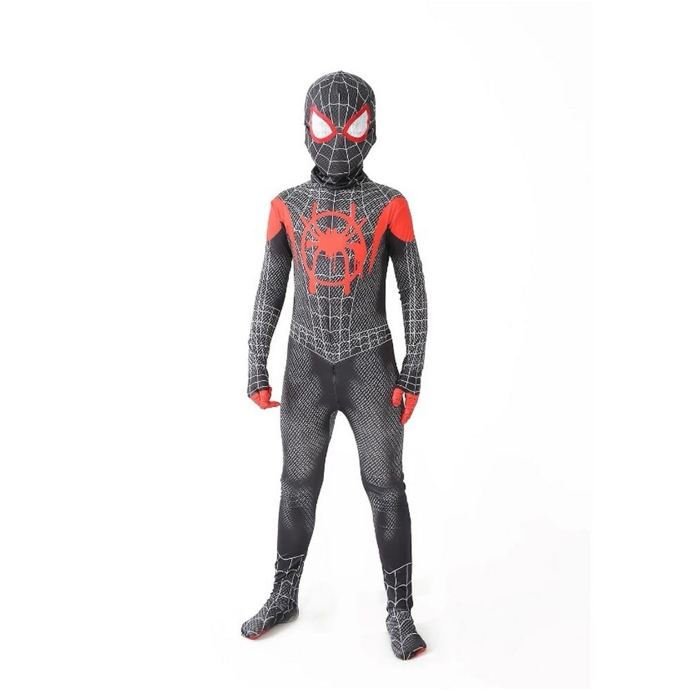 Masala Beads Marvel Spider Man Verse Spiderman Kids (100cm Size) Costume Avengers Hero Cosplay For Unisex
