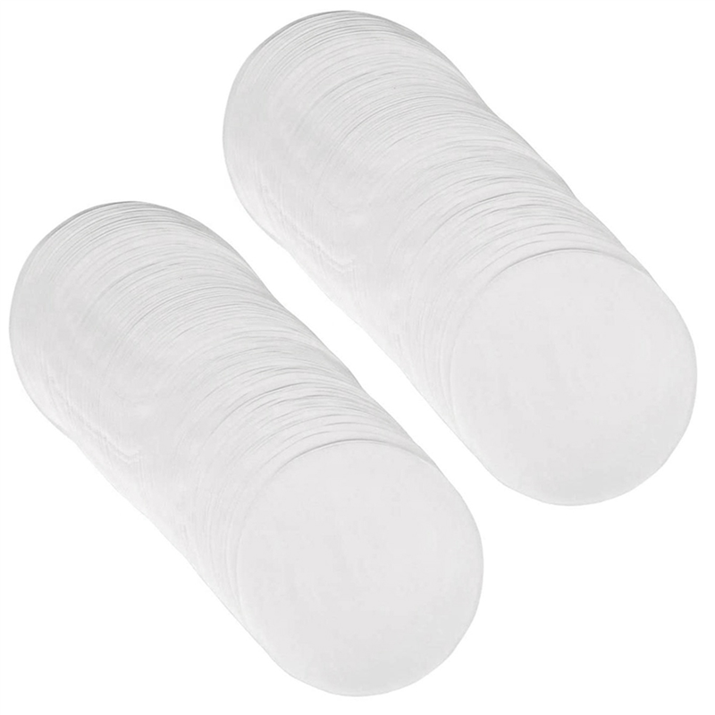EITGZWAS Baking Paper for 4/4.5 Inch Burger Press-1000 Pieces of Round Baking Paper, Barbecue Paper About 11cm