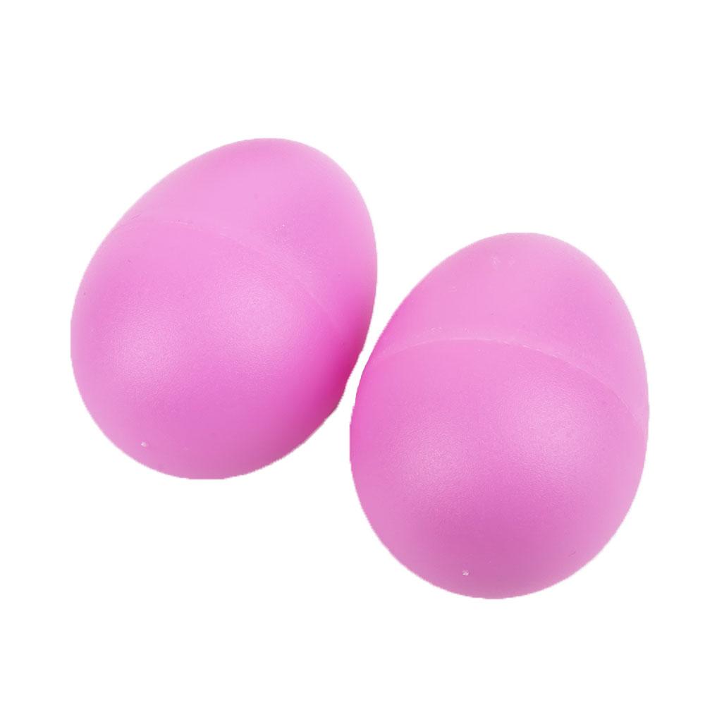 Drums Music Rustling Cute Plastic 2pcs Egg Musical Percussion