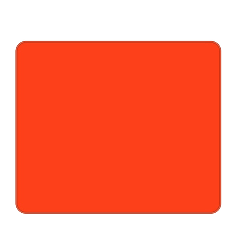 JAERBEE Gaming Mouse Pad Anti-Skid Base Pad Waterproof Oversized Dirty Resistant Portable Computer Desk Pad Orange