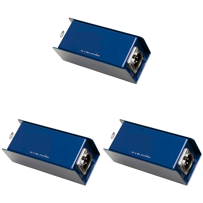 3X - Cloudlifter -1 Microphone Activator - Ultra-Clean Microphone Preamp Gain
