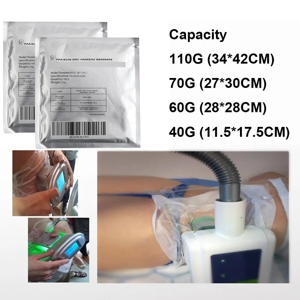 HOT 10pcs Cryolipolysis Anti Freeze Membranes for Body Slimming Weight Loss Dissolve Fat Cold Therapy Anti Cellulite Lipo Slim Patch