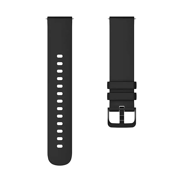 22mm Watch Strap Silicone Belt Smartwatch Color Hook Band