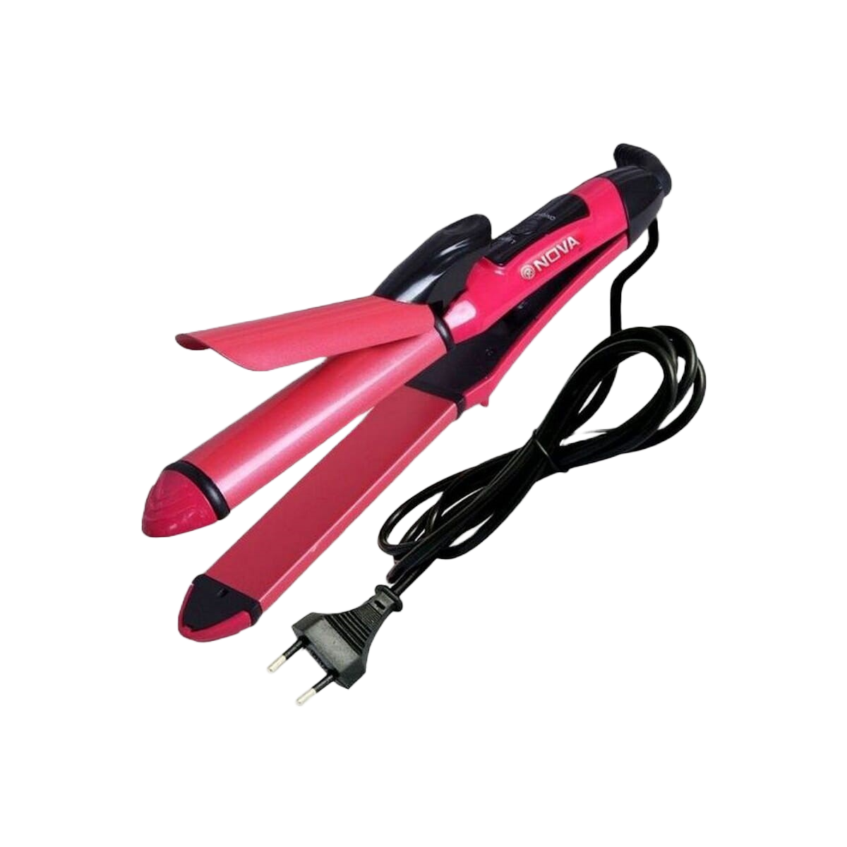 Nova Nhc 2 In1 Professional Hair Curler And Straightener