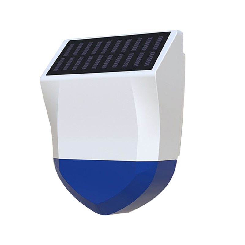 Tuya Smart WiFi Siren Alarm Outdoor Sound and Light Alarm Waterproof Solar Sound Light Alarms