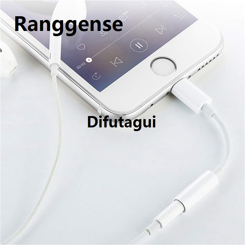 Difutagui Luxury 【Special offer】Lighting To 3.5mm Jack Audio Cable Adapter for iPhone Bargain price 12 11 Pro Max Mini XS XR X 12Pro Earphone Aux Splitter Headphone Converter
