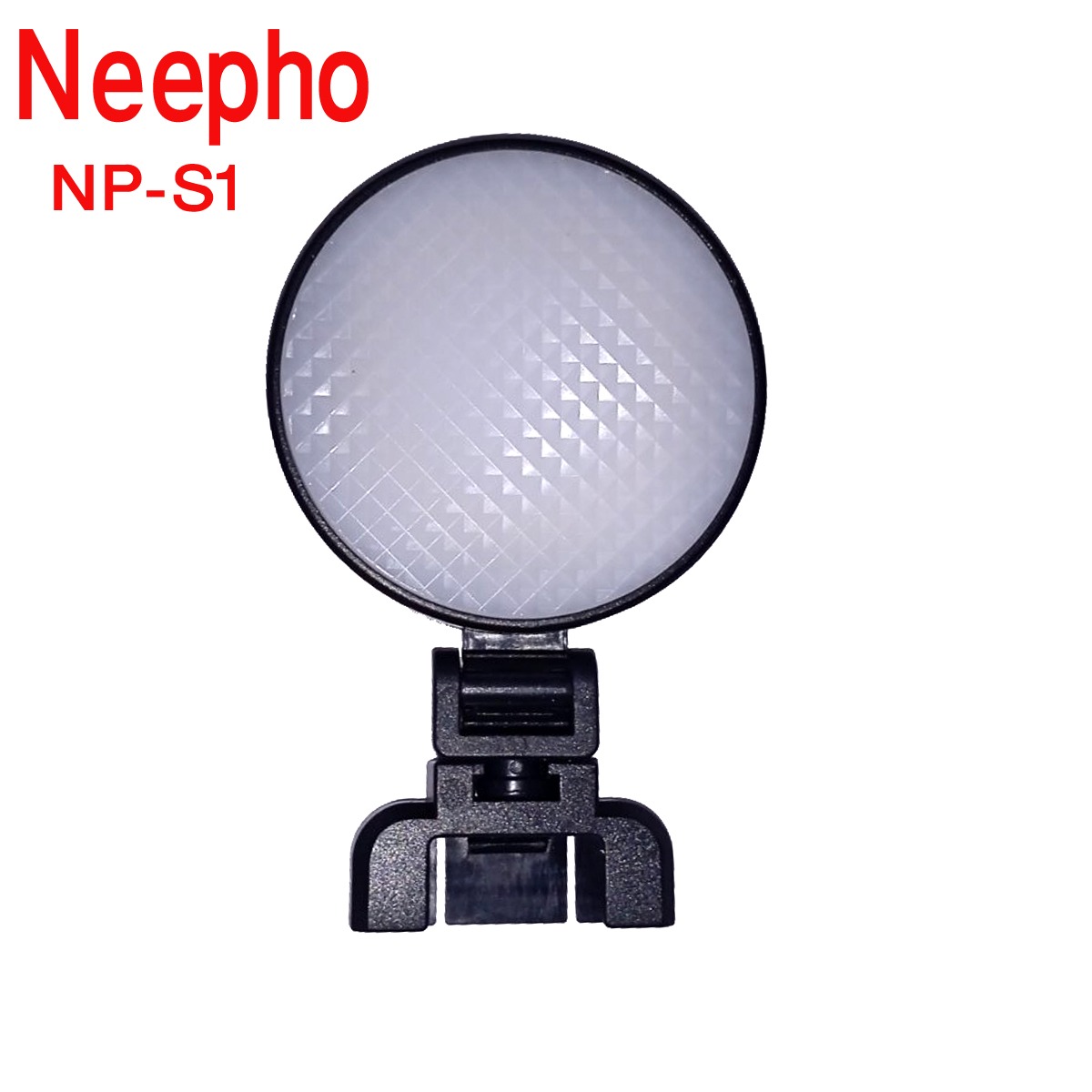 NeePho NP-S1 External Adjustable Fill Light | LED Selfie Video Light with Adjustable Brightness & Color Temperature | Portable Camera Phone Fill Light for Photography, Vlogging, Live Streaming & Makeup