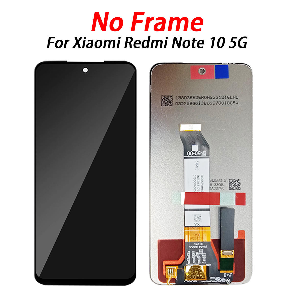 Clearance sale TFT Screen For Xiaomi Redmi Note 10 5G M2103K19G M2103K19C LCD Display Touch Screen Digitizer Assembly Replacement Parts