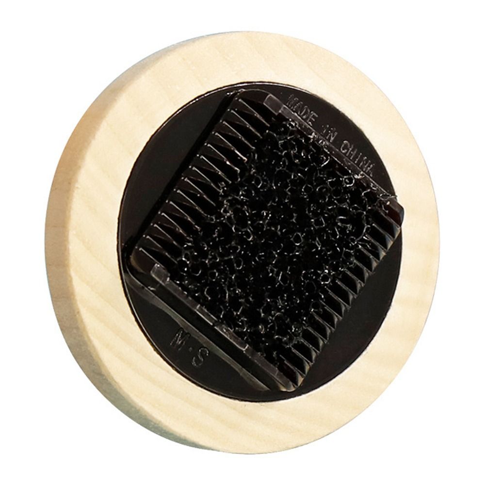 Cleaning Tool Black Violin Bow Hair Brush Wood Round Violin Bow Tail Comb DIY Portable Erhu Bow Brush Luthier