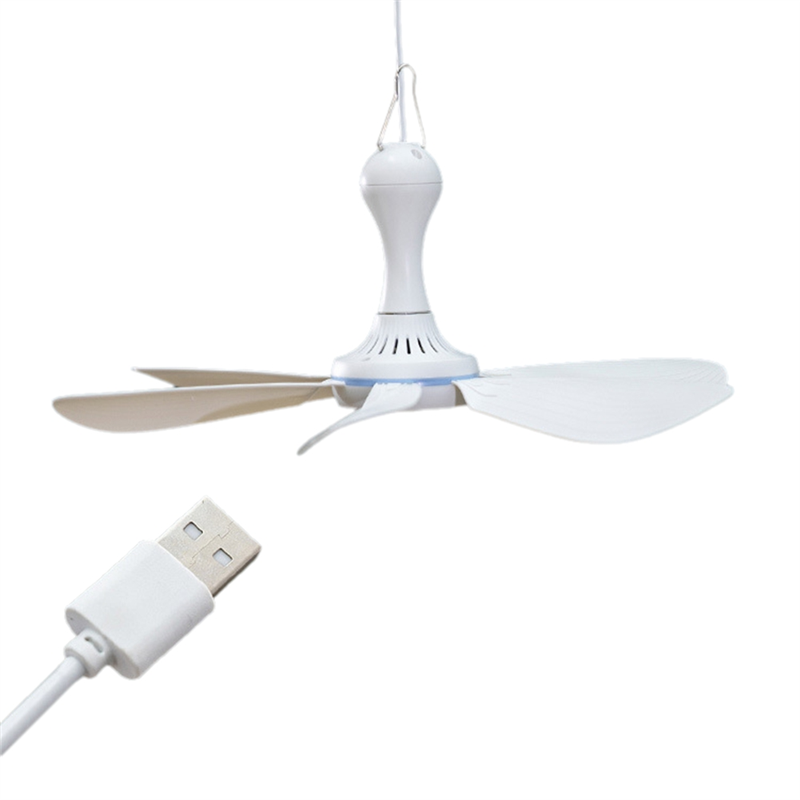 OUMERY Camping Fan, Portable Mini Ceiling Fan, USB Tent Fan for Outdoor Camping
