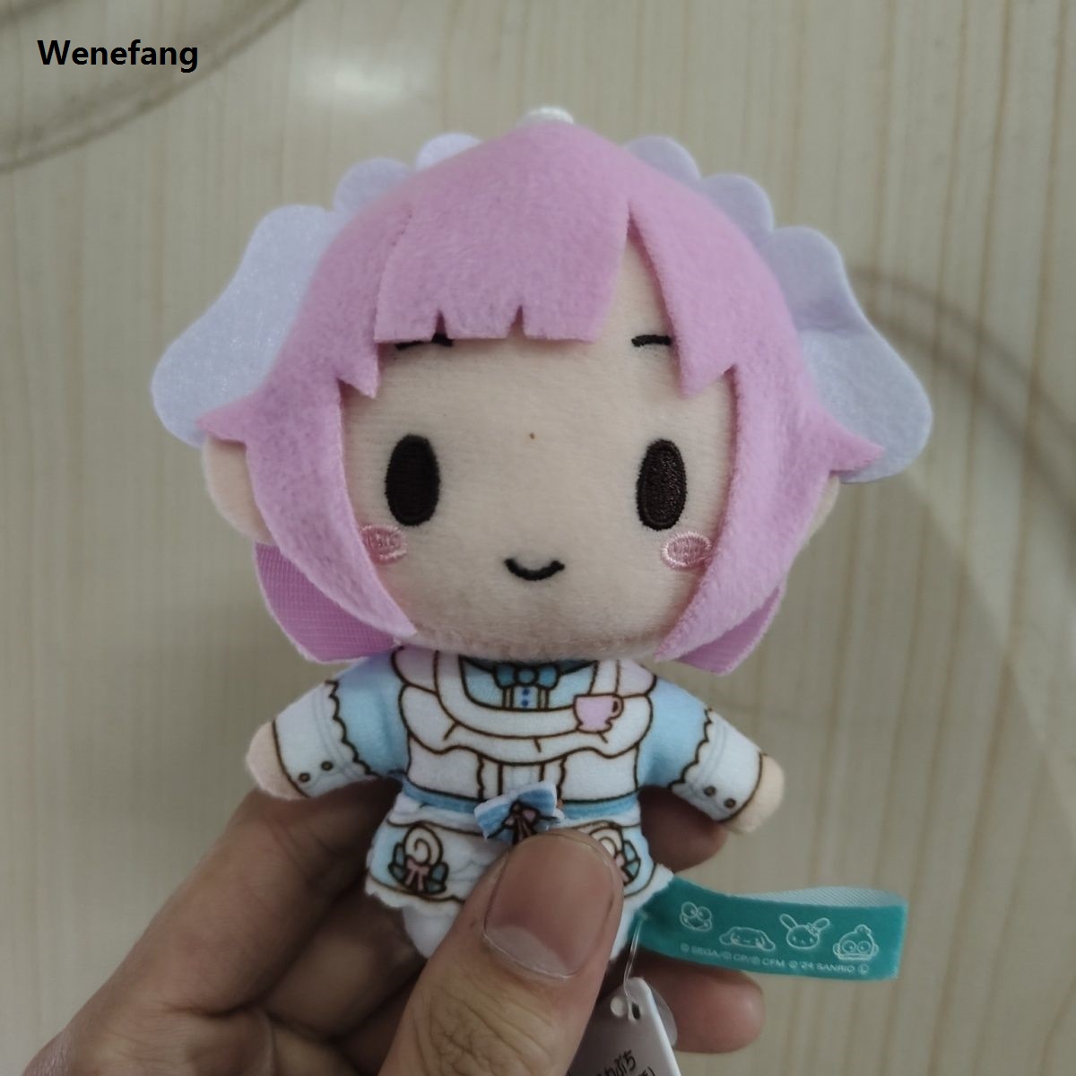 Wenefang 10CM pjsk Anime Project Sekai Otori Emu Pendant Cosplay Cute Original Stuffed Plushie Pendant Backpacks Ornaments Gifts cute dolls