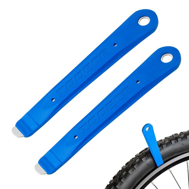 Brand new 2-Piece Bicycle Cycling Tool Tire Remover Iron Lever Pry Bar Changer Tire Metal High Strength Durable Tyre Opener For Bicycle