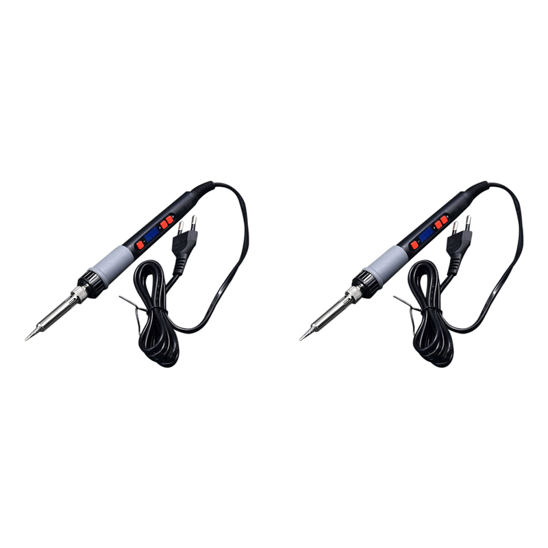 JINMY 2X Digital Display Constant Temperature Electric Soldering Iron D61 Maintenance Special Soldering Tool 936 EU Plug