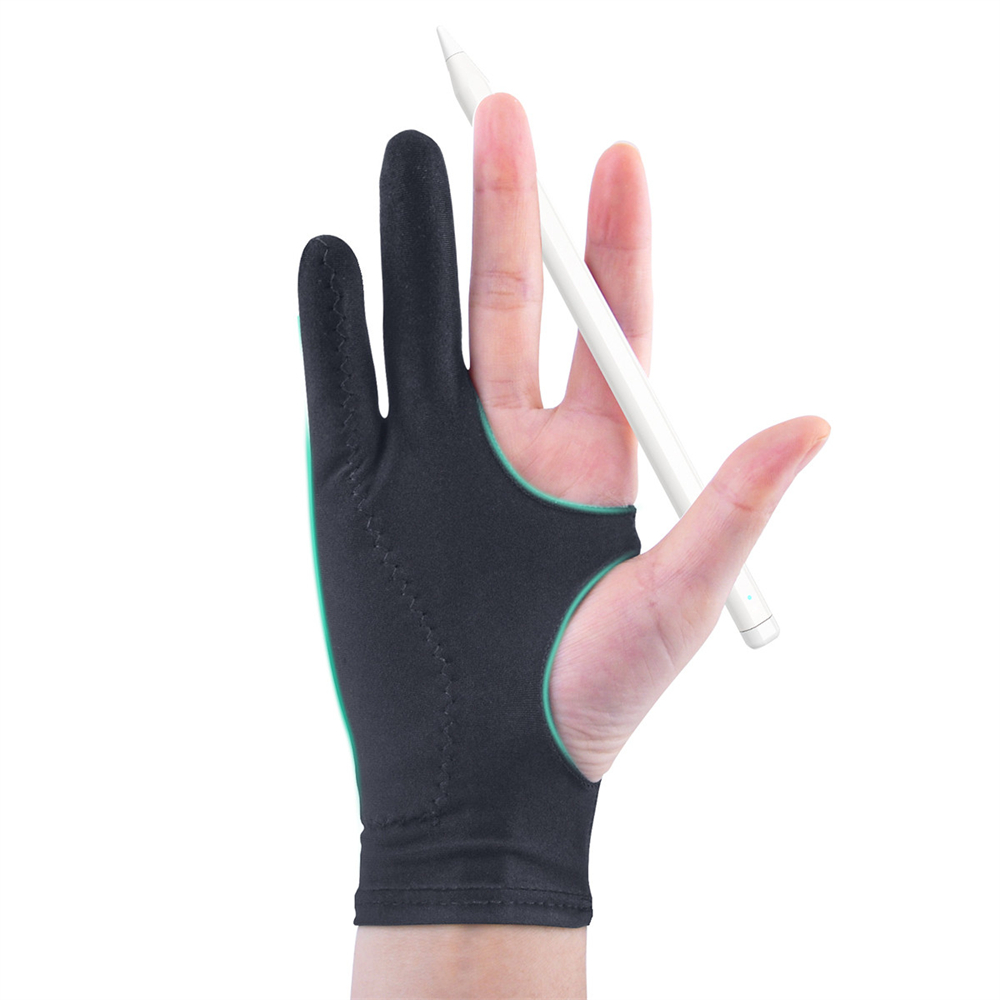 EMTRA Palm Rejection Gloves Two Finger Anti-fouling For Universal Pen Xiaomi Samsung Tablet Pad Stylus For iPad Android Tablet Bles Online DZ-30C-14
