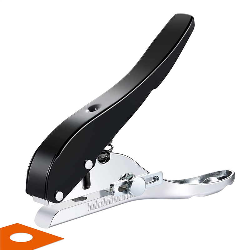 OYPFXMI Hole Punch 3/8 Inch-10mm Single Hole Hole Punch, Heavy Duty Hole Punch Single, Portable Handheld Long Hole Hole Punch