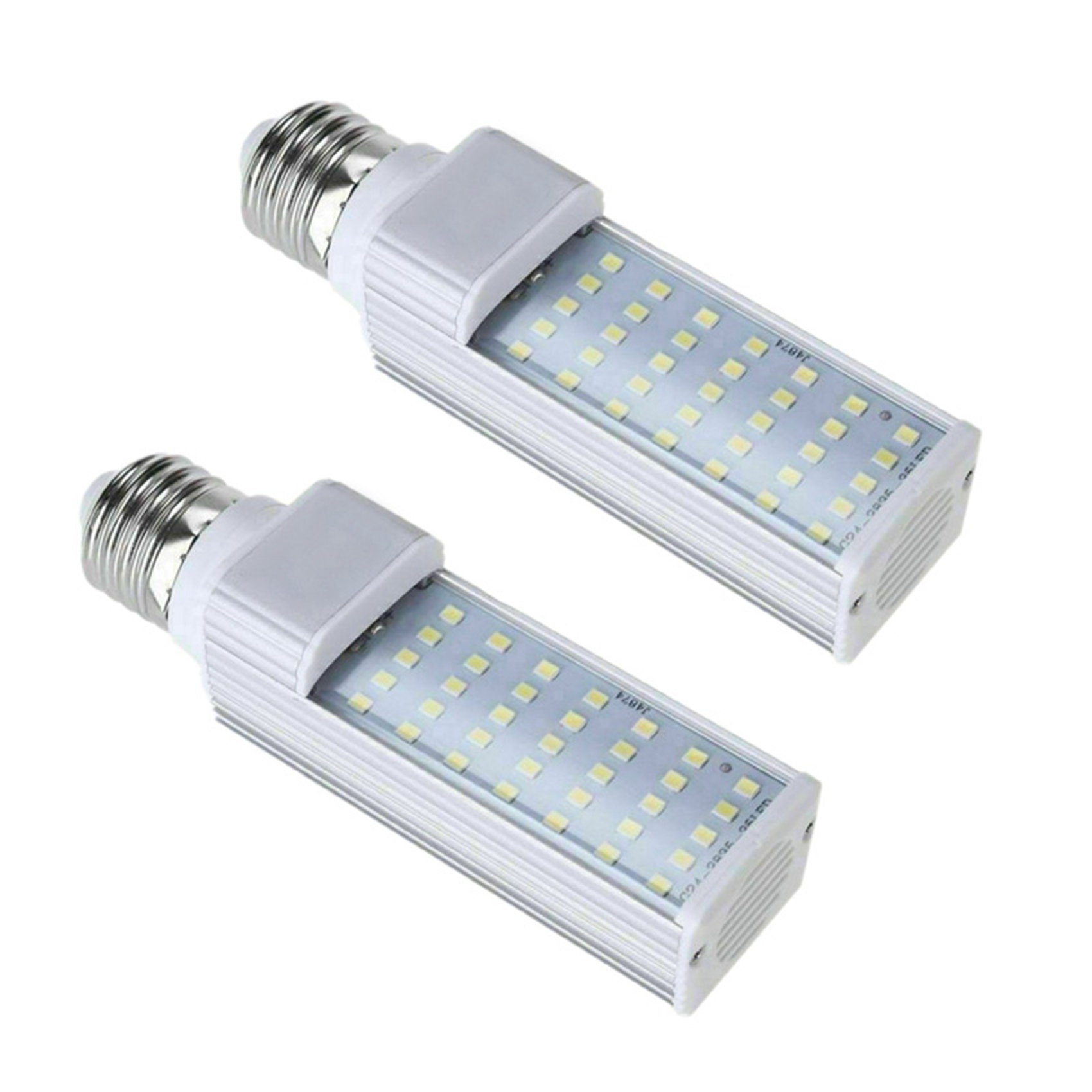 FORIDE 2X Fishpod White Plant Aquarium 7W Grow Light LED Tank Fish Coral Bulb E27 Lamp