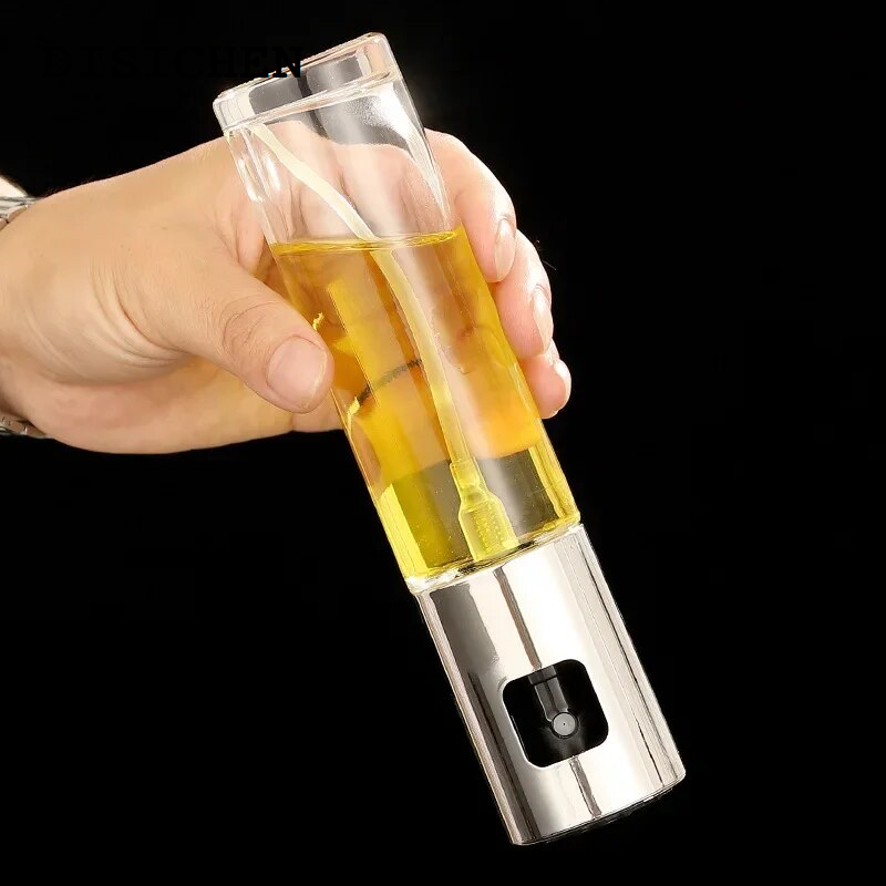 DISICHEN Hot Selling 1-4PCS 100ml Oil Sprayer Sprayer with Scale Barbecue Oil Sprayer ABS Pressing Kitchen Household Air Fryer Olive Oil