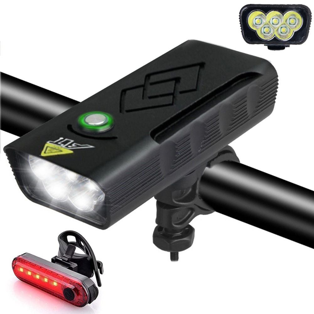 Bicycle 5T6 Lamp Bead Headlight Outdoor Lighting Rotating Headlight