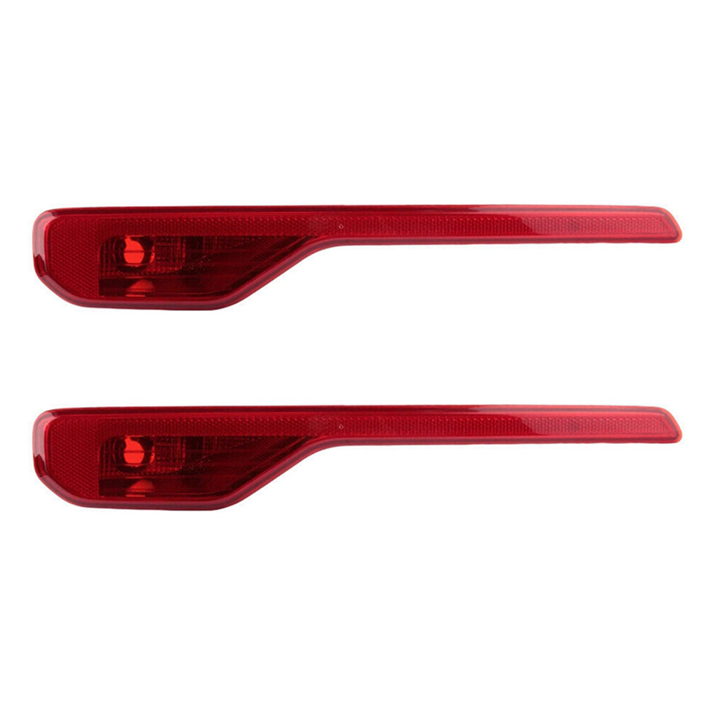 OUMERY 2X Left Rear Bumper Reflector Plate 31656865 for XC40 2018-2023 Brake Taillight Reflector Light Trim Without Bulb