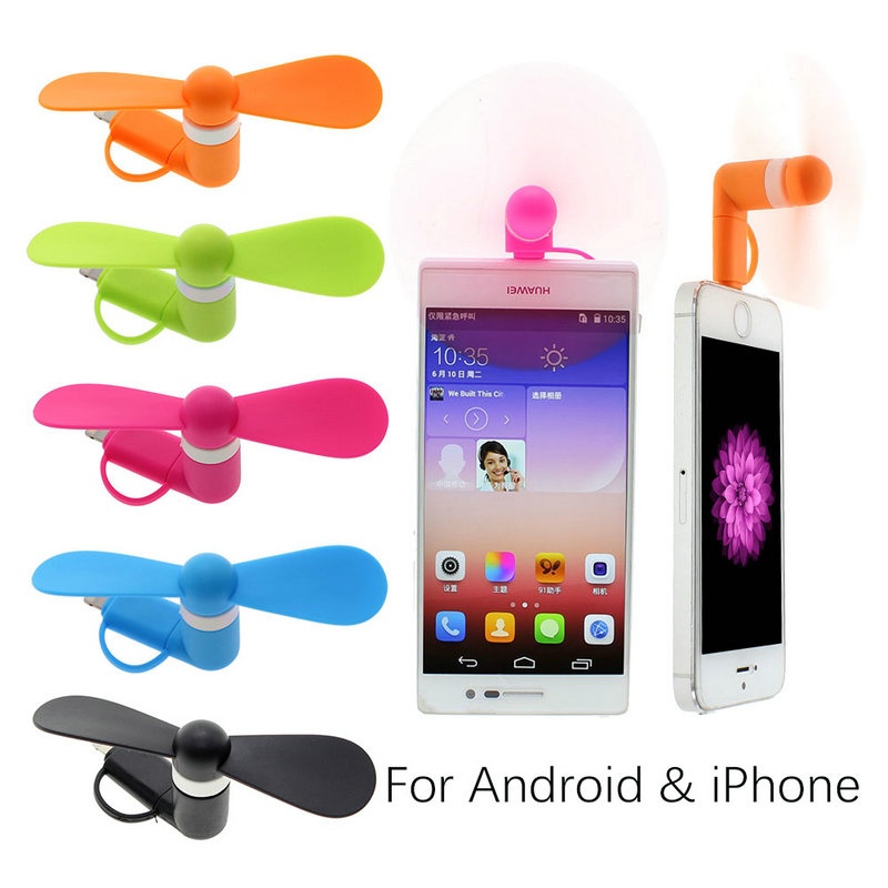 USB Mini Fan Mobile For Type C,USB,Microusb,Iphone