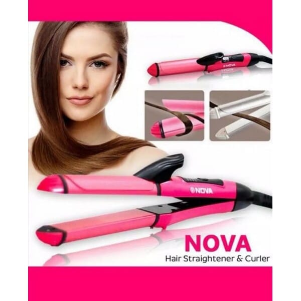 Nova 2 In 1 Hair Straightener And Curler BOS