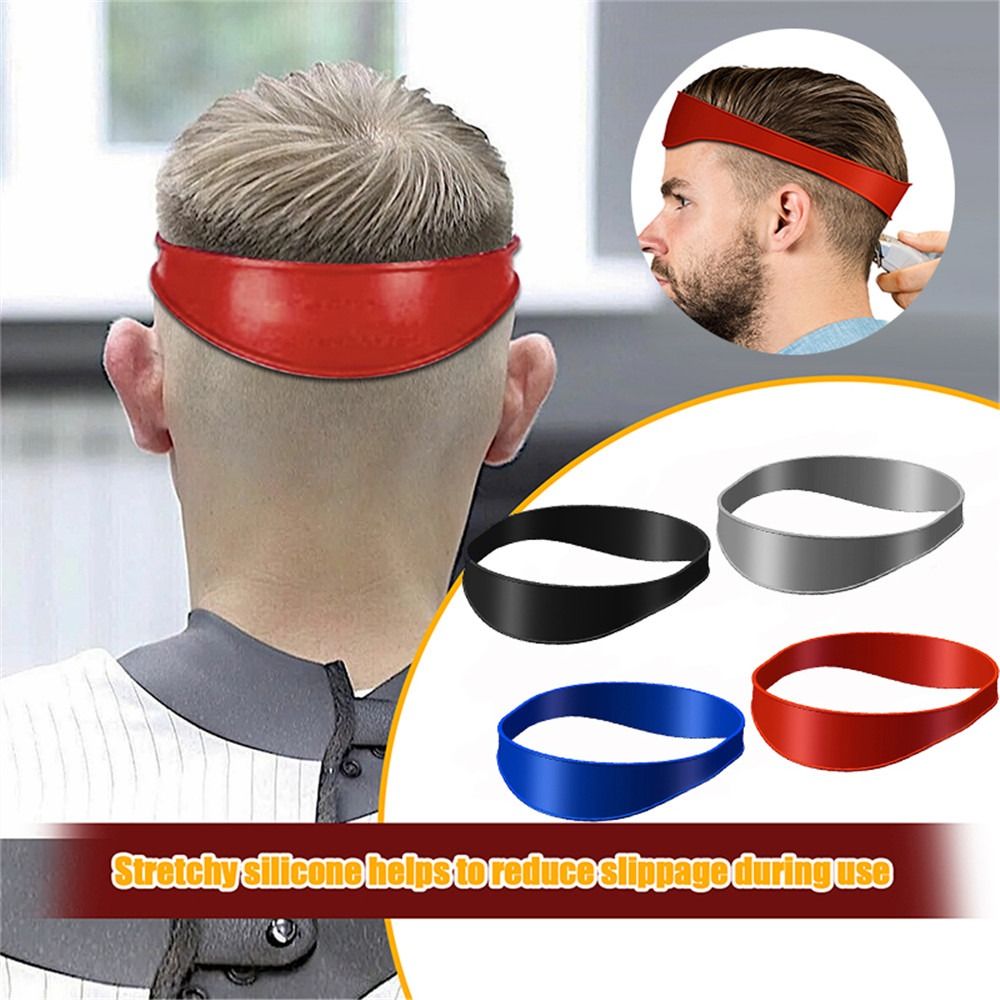 Professional Fashion Silicone DIY Salon Home Hair Trimming Neckline Shaving Template Hair Trimming Guide Hair Styling