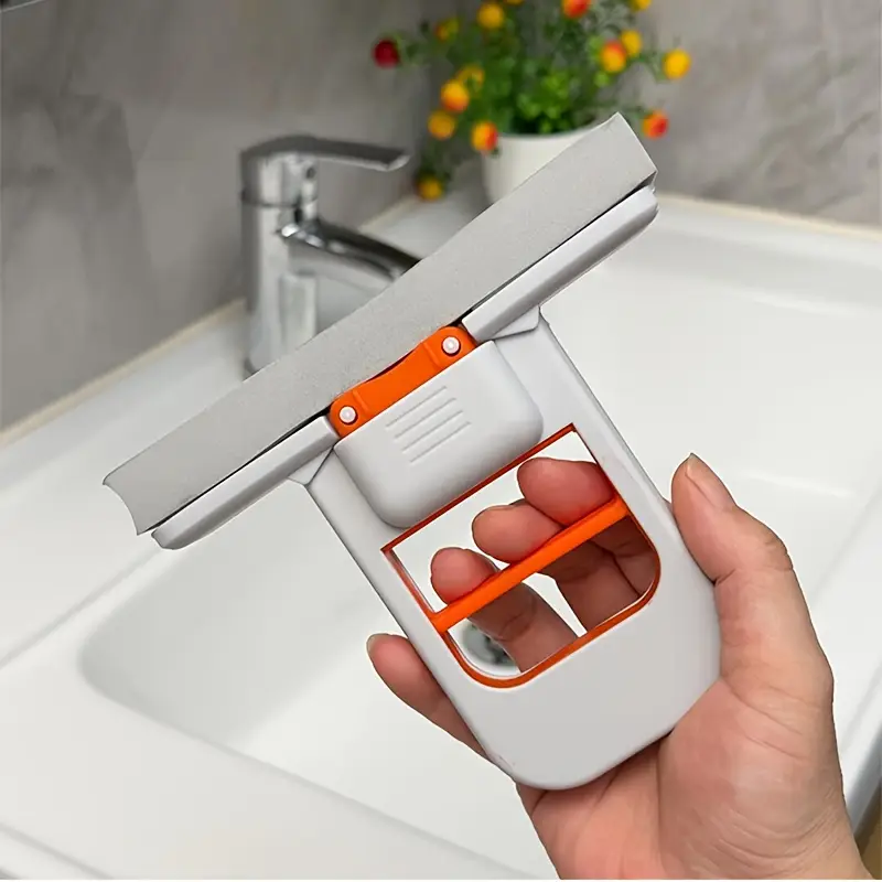 Multi-Functional Mini Mop | Retractable Wet/Dry Mop for Kitchen, Bathroom, Car | Durable Plastic | Compact & Home Cleaning Tool​