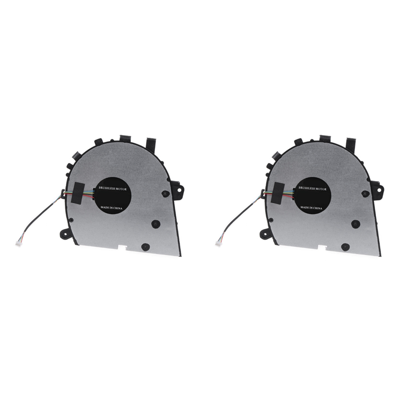fasdaga 2X CPU Cooling Fan for YOGA C740-14 FLMT C740-14IML Radiator Fan DC5V DFS2001054A0T 0.5A