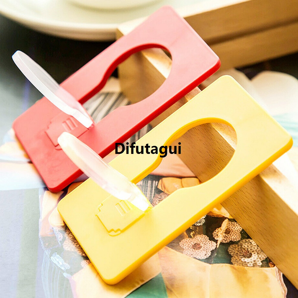 Difutagui Kids Cute Card Night Light Gift 8pcs Light Portable LED High Quality Pocket Bulb Mini Wallet Home Decoration Ultra Slim