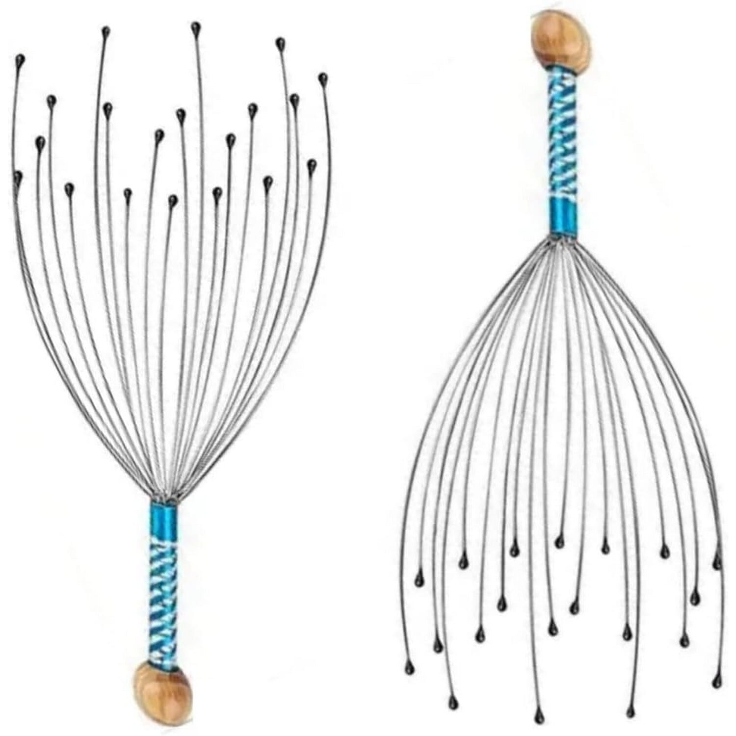 Manual Bokoma Hand Held Scalp Head Massager For Stress Relief ,Head Scratcher
