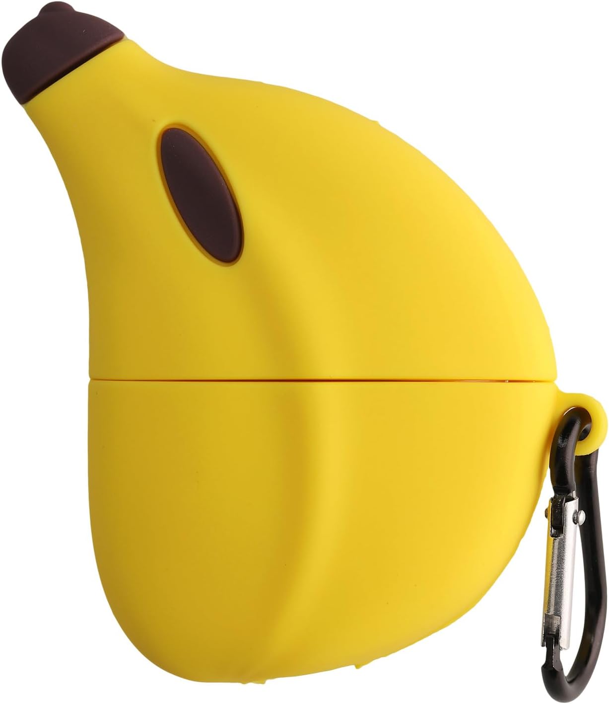 Silicone Case Compatible with Apple Airpods 1and 2 Case Cover - Earbuds Banana Brown/Yellow