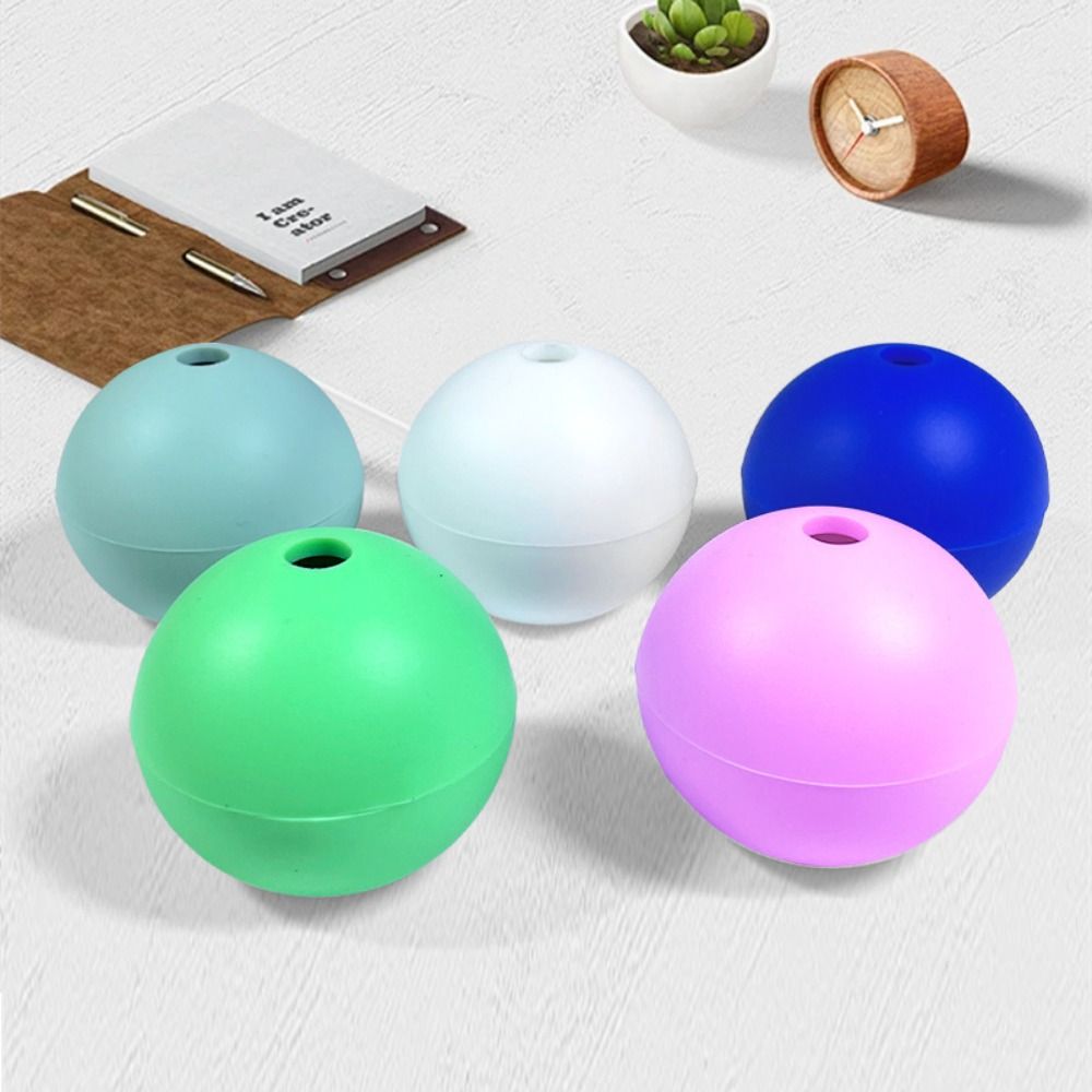 Soft Silicone Round Ice Cube Molds Ice Cream DIY Sphere Ice Molds Accessories Kitchen Bar Round Ball Ice Molds