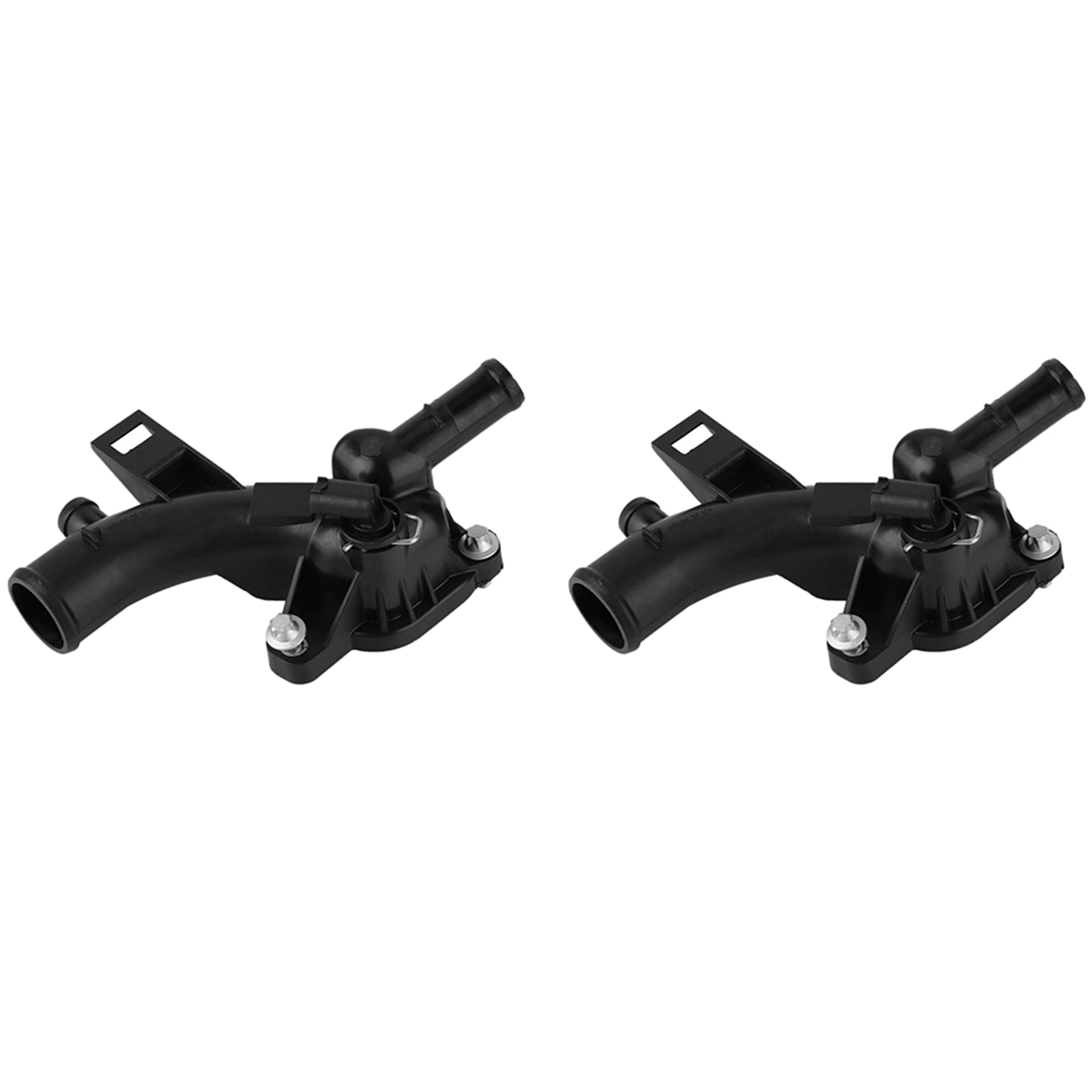 OYPFXMI 2X Car Thermostat Housing Water Pump Outlet 25192985 for J Adam Corsa D /Meriva B A14Xel A14Xer