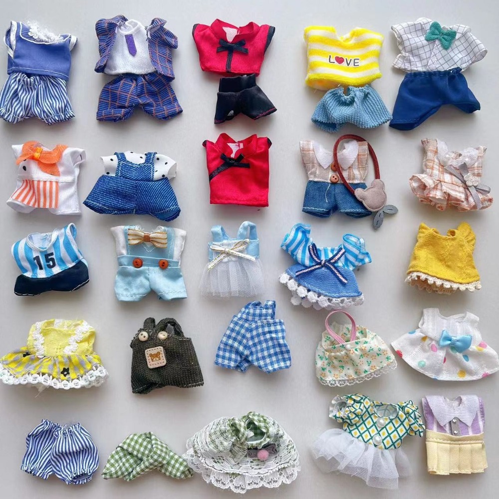 Cute Koala Diary Doll Clothes Mini Rabbit Doll Skirt Decoration Princess Dress DIY Suitable for 8-10cm Doll Doll Accessory