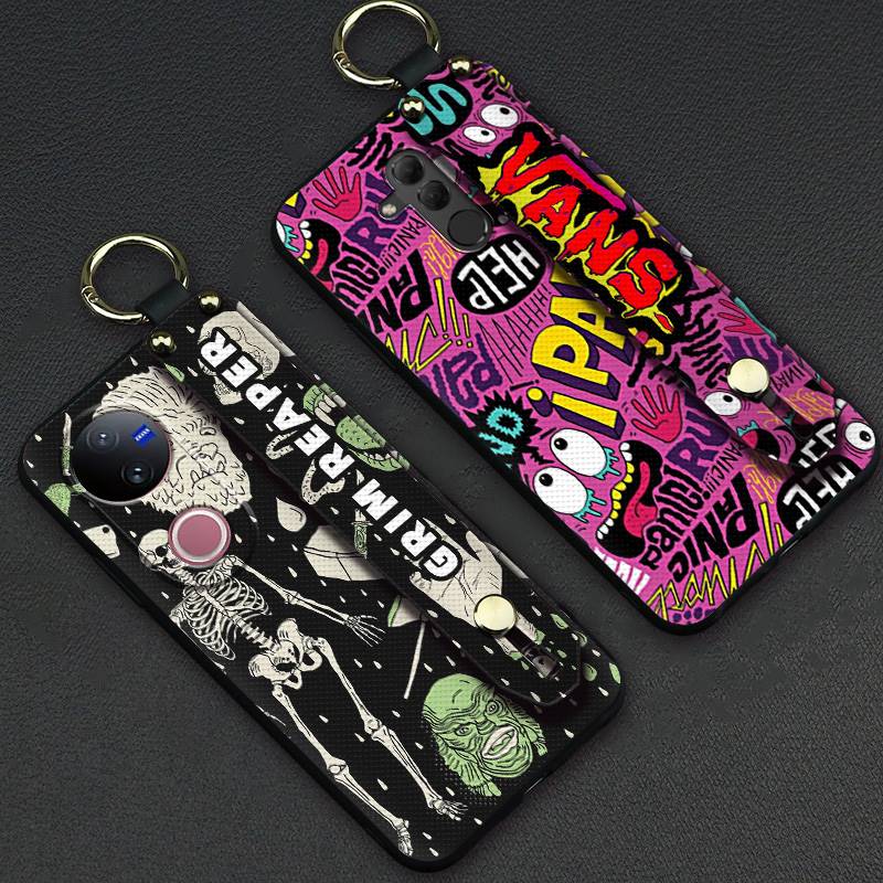 Anti-knock Soft case Phone Case For VIVO X90 5G/V2241A/X90S Waterproof Graffiti Silicone Cute Anti-dust TPU Cartoon