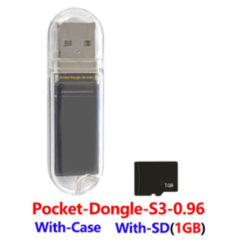 ESP32-S3 Development Board Pocket-Dongle-S3 N16R8 0.96 Inch Display with 0.96 Inch LCD Screen SD Support