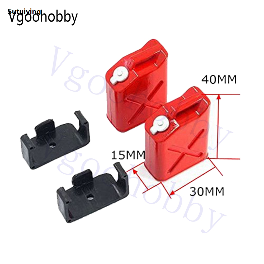 Sutuiying 1/10 RC Rock Crawler Simulation Decoration Accessory Plastic Mini New Fuel Tank for HSP Traxxas Axial Wraith 1/10 RC Truck Car