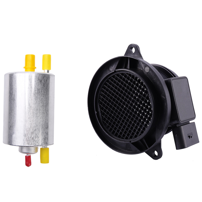 1 Pcs Mass Air Flow Sensor Meter & 1 Pcs 0024773001 Fuel Filter