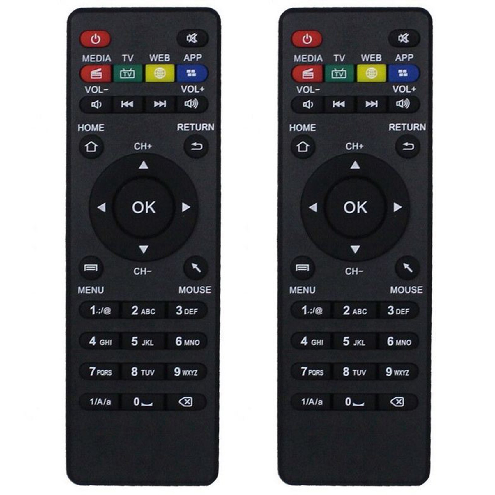 ARELENE 2X Universal Replacement Remote Control High Quality Remote Controls for CS918 MXV Q8 V88 V99 Smart Android TV Box