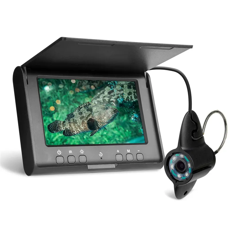 Underwater Camera Fish Finder 6 LEDs 720P High-Definition Visual Monitoring withNight Vision Function